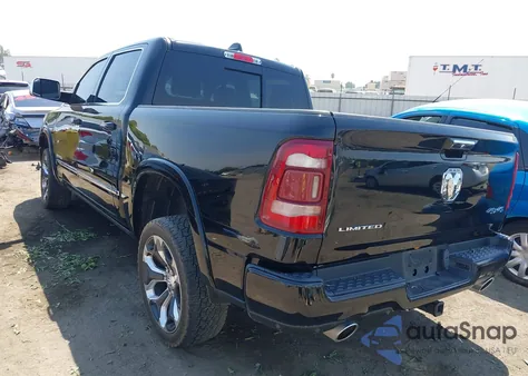 2020 Ram 1500 Limited from USA, damaged, VIN 1C6SRFHTXLN201953